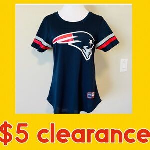 NFL Team Apparel Patriots Navy Shirt